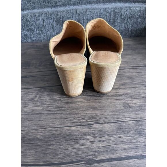 Madewell Tan Heeled Mules - Picture 4 of 10